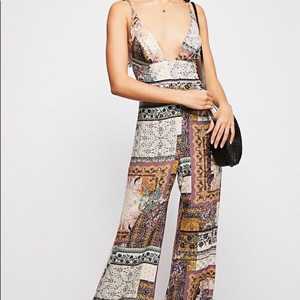 Free People Margarita Bohemian Jumpsuit